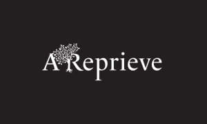 logo for a repreieve